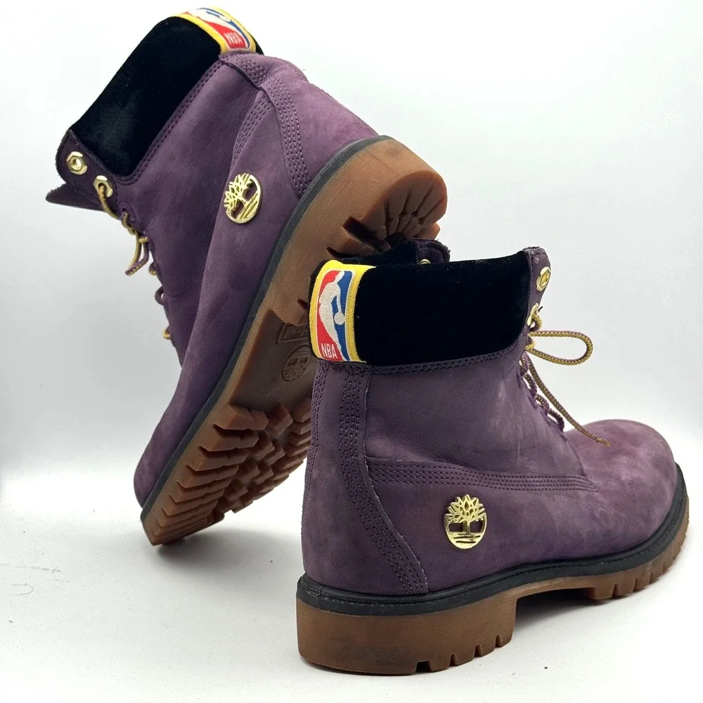 Los Angeles Lakers‎ Boots Mens NBA Basketball Timberland Limited Edition Size 8